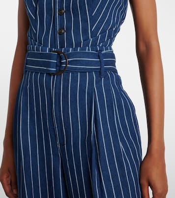 Pantaloni regular in lino e cotone | Polo Ralph Lauren