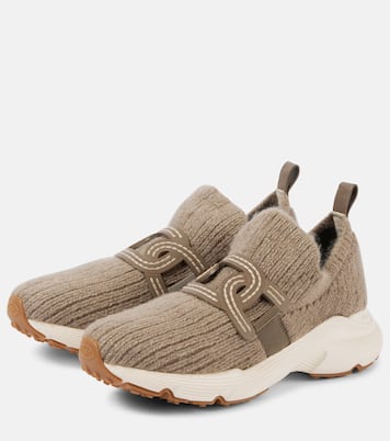Sneakers Kate aus Strick mit Leder | Tod's