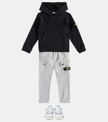 Felpa Compass in jersey di cotone | Stone Island Junior