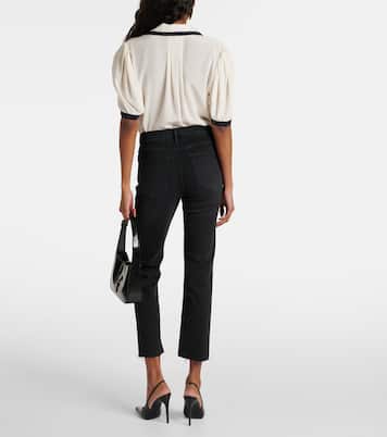 Le High cropped slim jeans | Frame