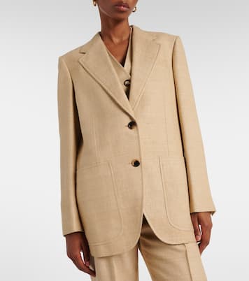 Blazer Maria de seda | Loro Piana