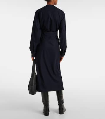 Vestido midi Noa de lana y cachemir | Loro Piana