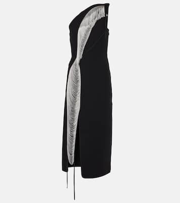 Fringed midi dress | Maticevski