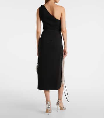 Fringed midi dress | Maticevski