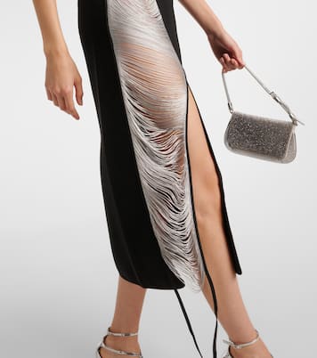 Fringed midi dress | Maticevski