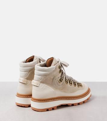 Bottines Peka Trek en daim | Moncler