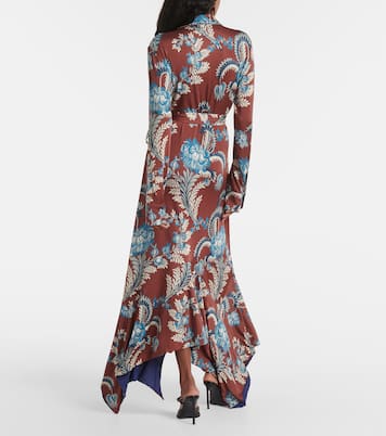 Abito chemisier asimmetrico con stampa | Etro