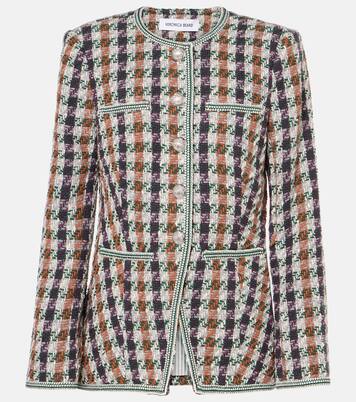 Giacca Alessia in misto cotone pied-de-poule | Veronica Beard
