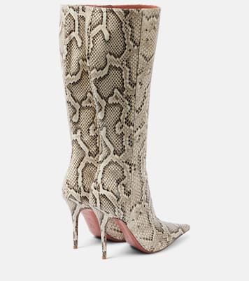 Stiefel Barbara 105 aus Leder | Amina Muaddi