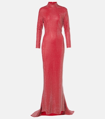 Robe longue Vivienne à ornements | Solace London