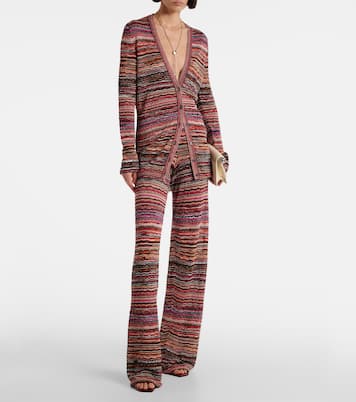 Cárdigan de lamé a rayas | Missoni