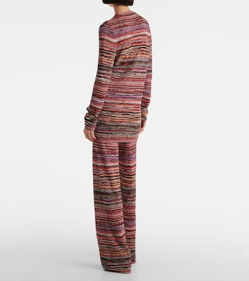 Cárdigan de lamé a rayas | Missoni