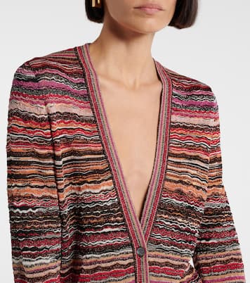 Cárdigan de lamé a rayas | Missoni