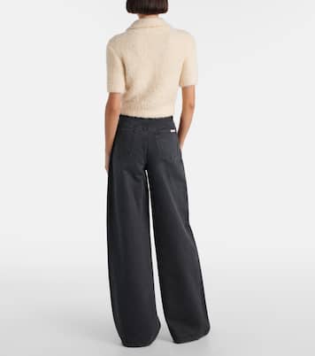 Embellished wool-blend top | Self-Portrait