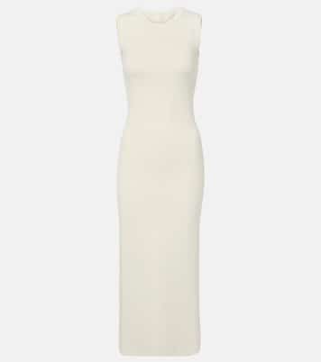 Abito midi Visiera in crêpe | Max Mara
