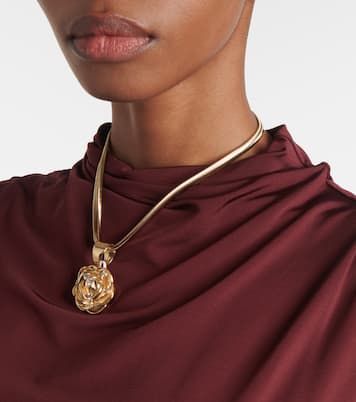 Collana con pendente e cristalli | Magda Butrym