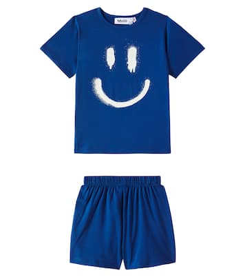 Luvis printed cotton-blend jersey pajamas | Molo