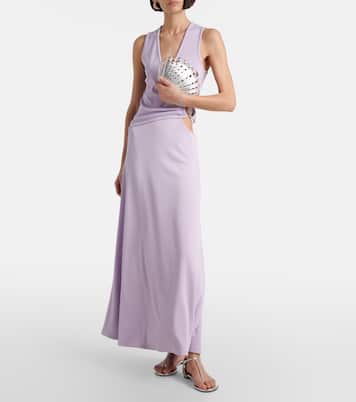 Pochette Crystal Shell à ornements | Aquazzura