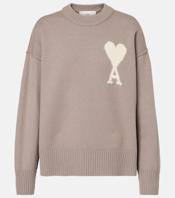 Ami de Cœur virgin wool sweater | Ami Paris