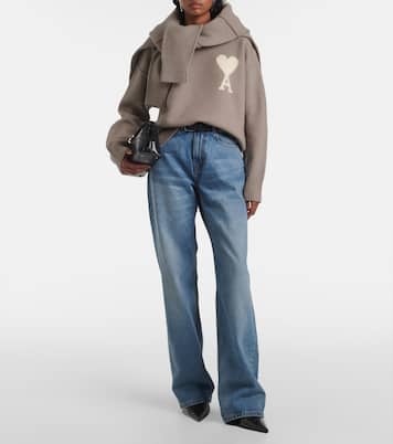 Ami de Cœur virgin wool sweater | Ami Paris
