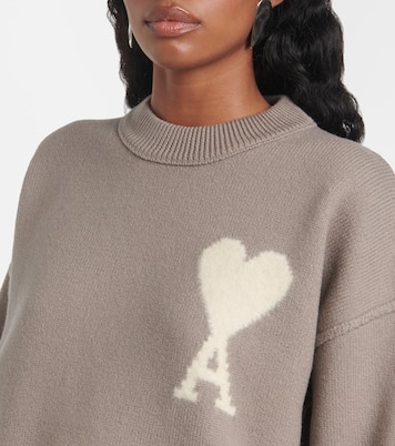 Ami de Cœur virgin wool sweater | Ami Paris