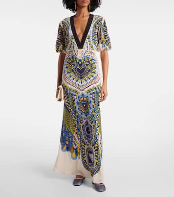 Maxikleid Marlene aus Seide | La DoubleJ