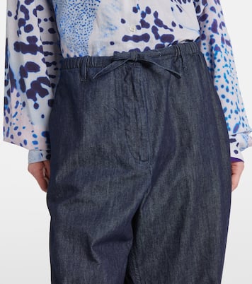 Pantalon droit en denim | Dries Van Noten