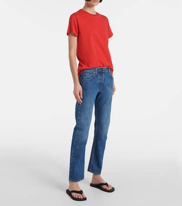Jean slim Riaco à taille mi-haute | The Row