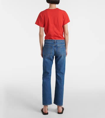 Jean slim Riaco à taille mi-haute | The Row