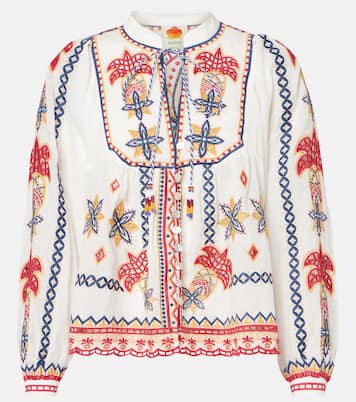 Blusa Mary’s Tiles in cotone | Farm Rio