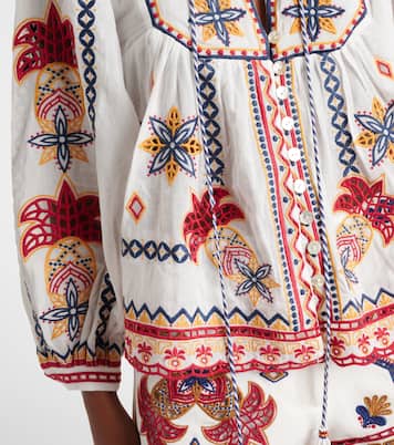 Blusa Mary’s Tiles in cotone | Farm Rio