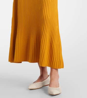 Ribbed-knit wool and cashmere maxi dress | Gabriela Hearst