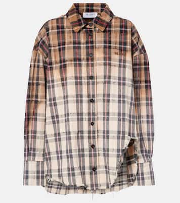 Diana checked cotton flannel shirt | The Attico