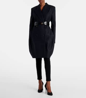 Double-breasted cotton blazer dress | Alaïa