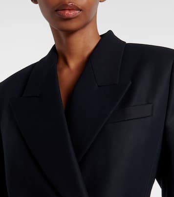 Double-breasted cotton blazer dress | Alaïa