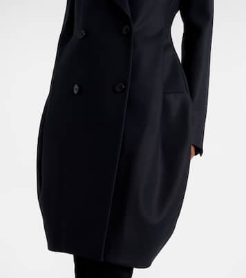 Double-breasted cotton blazer dress | Alaïa