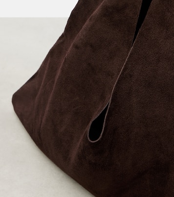 Bindle Small suede tote bag | The Row