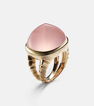 Bague Tigella en or 18 ct et quartz | Marina B
