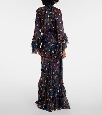 Jupe longue en soie | Etro