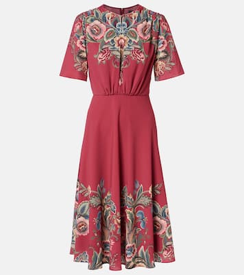 Vestido largo de crepé de jersey | Etro