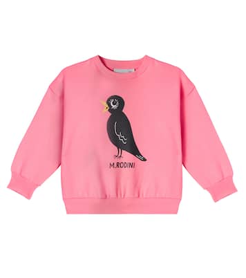 Felpa Blackbird in jersey di cotone | Mini Rodini