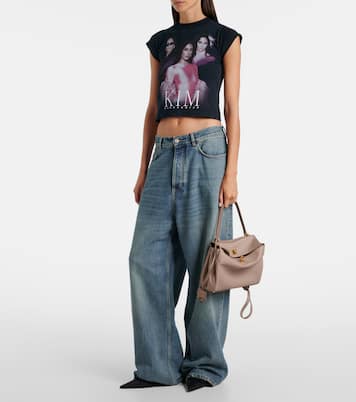 Borsa a spalla Rodeo Small in pelle | Balenciaga