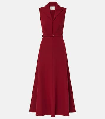 Abito midi in crêpe | Roland Mouret