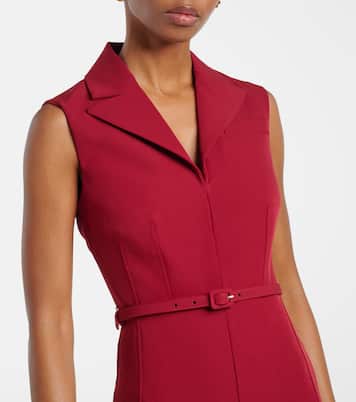 Abito midi in crêpe | Roland Mouret