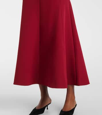 Abito midi in crêpe | Roland Mouret