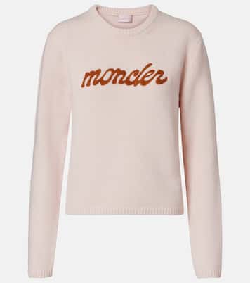 Pull en laine et cachemire à logo | Moncler