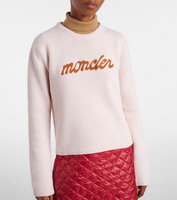 Pull en laine et cachemire à logo | Moncler