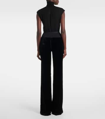 Pantalon ample Bias en crêpe | Rick Owens