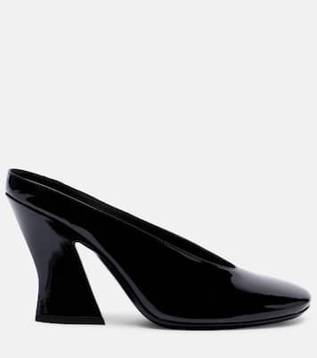 Sculpted 90 mirrored leather mules | Givenchy