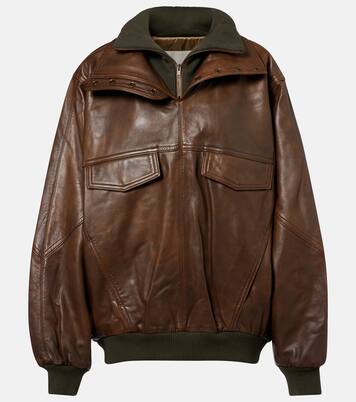 Dorry oversized leather jacket | Isabel Marant